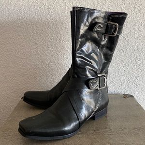 True Religion Leather Boots!!